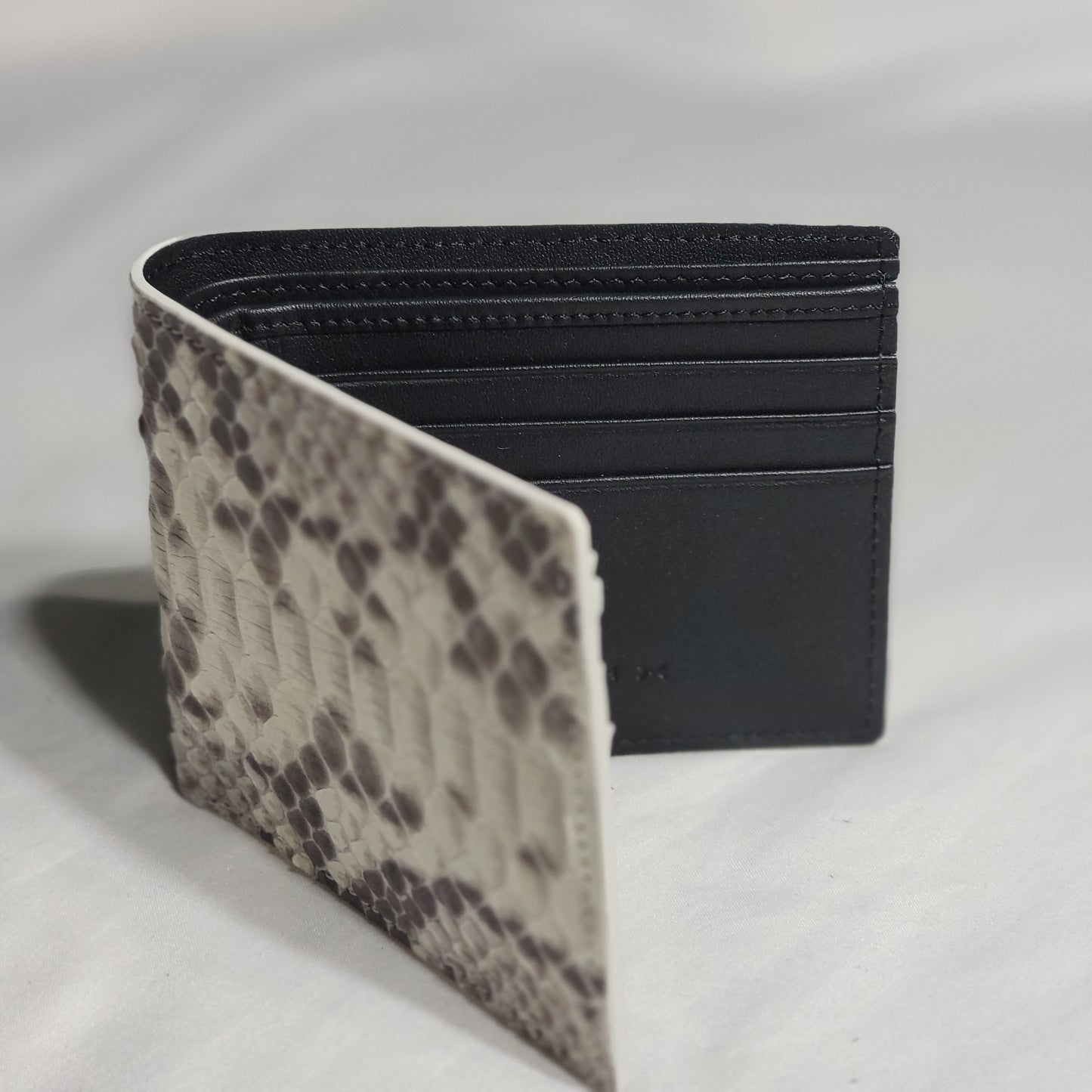 Exotic Python Leather Wallet Luxurious style