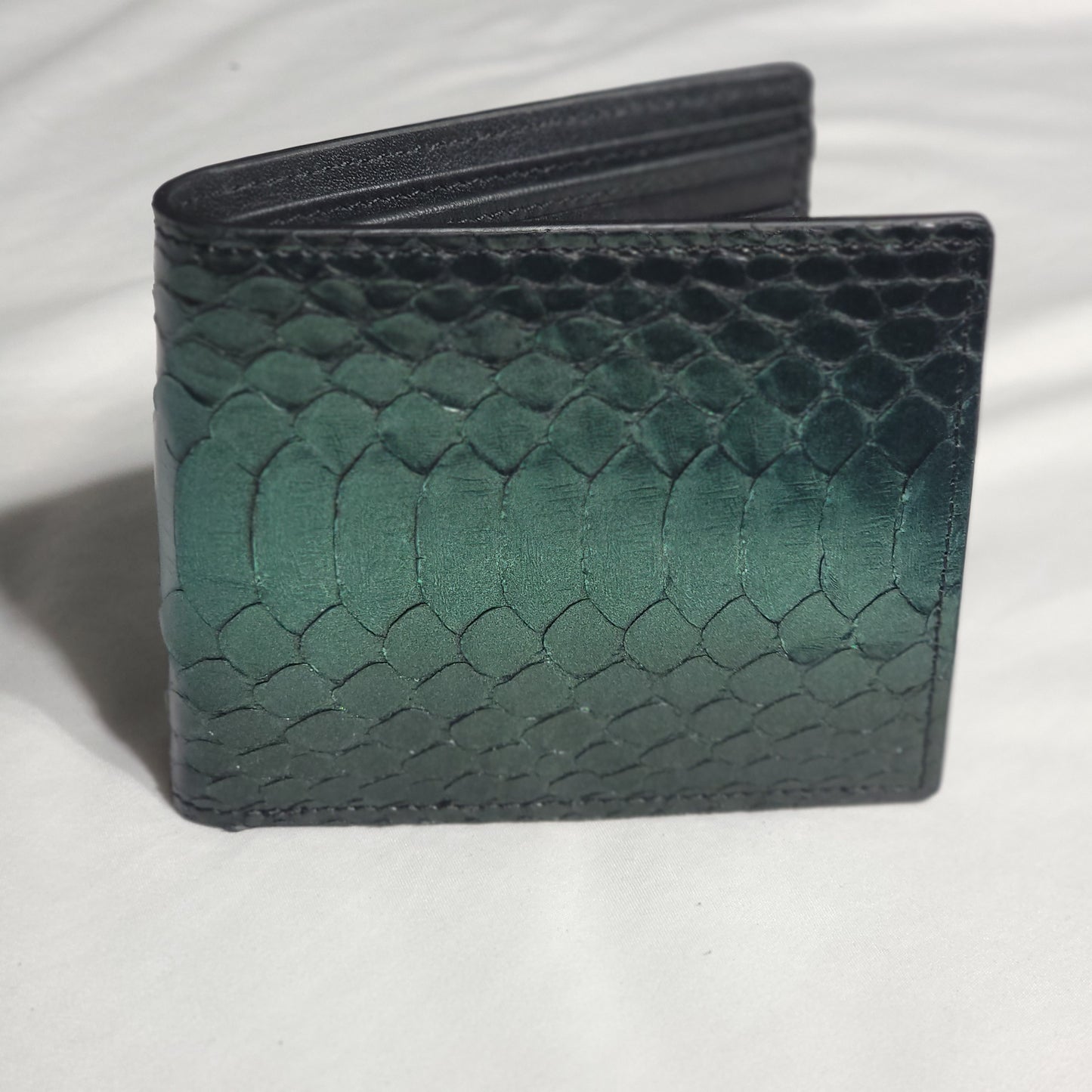 Exotic Python Leather Wallet Luxurious style