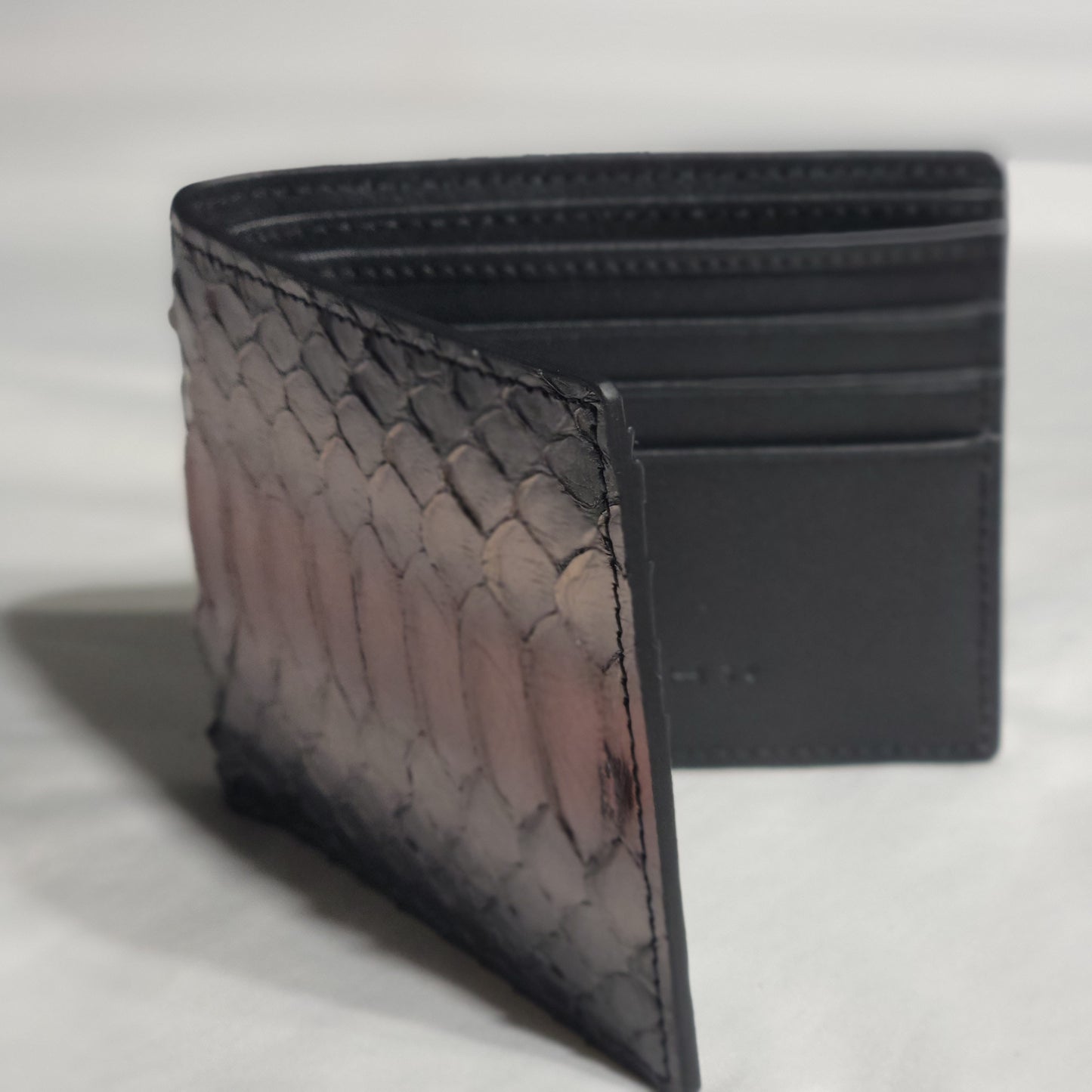 Exotic Python Leather Wallet Luxurious style