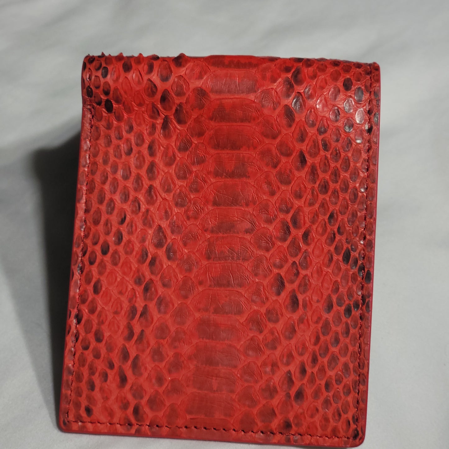 Exotic Python Leather Wallet Luxurious style