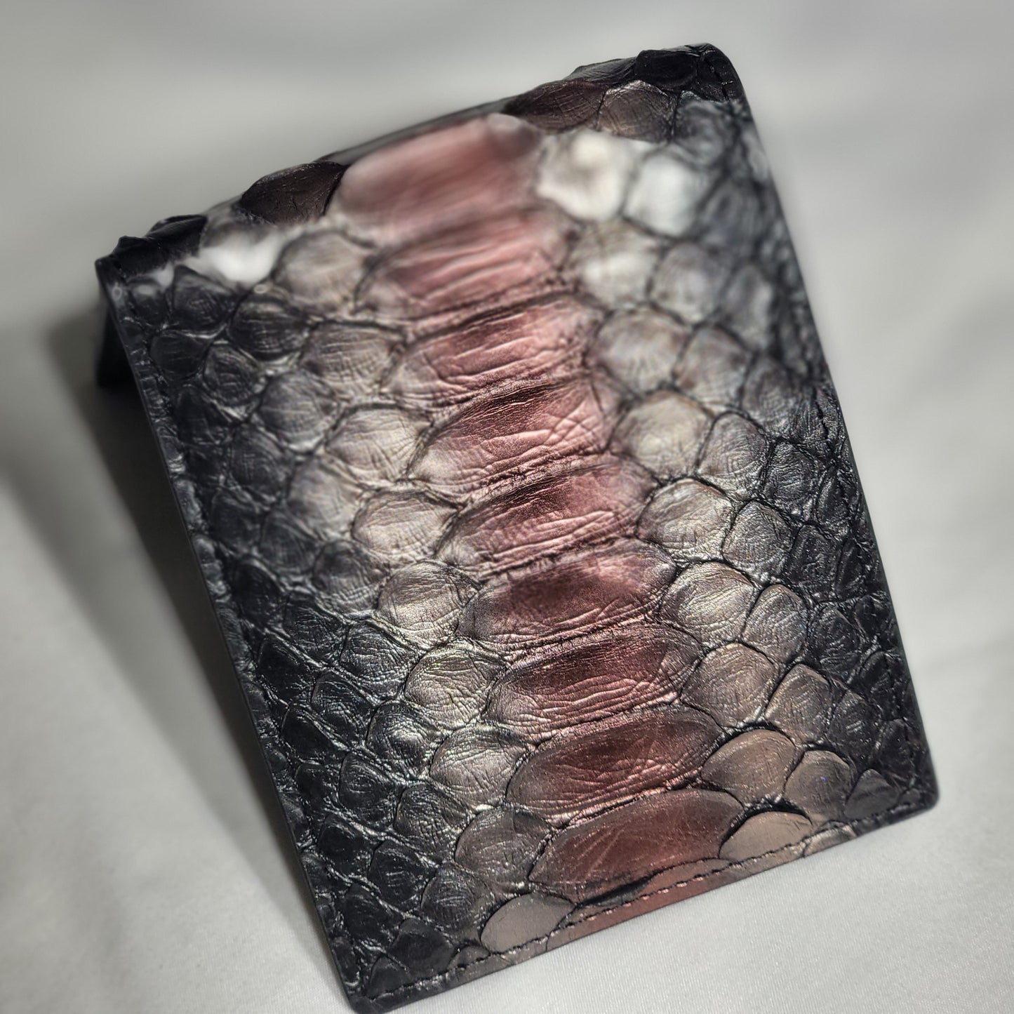 Exotic Python Leather Wallet Luxurious style