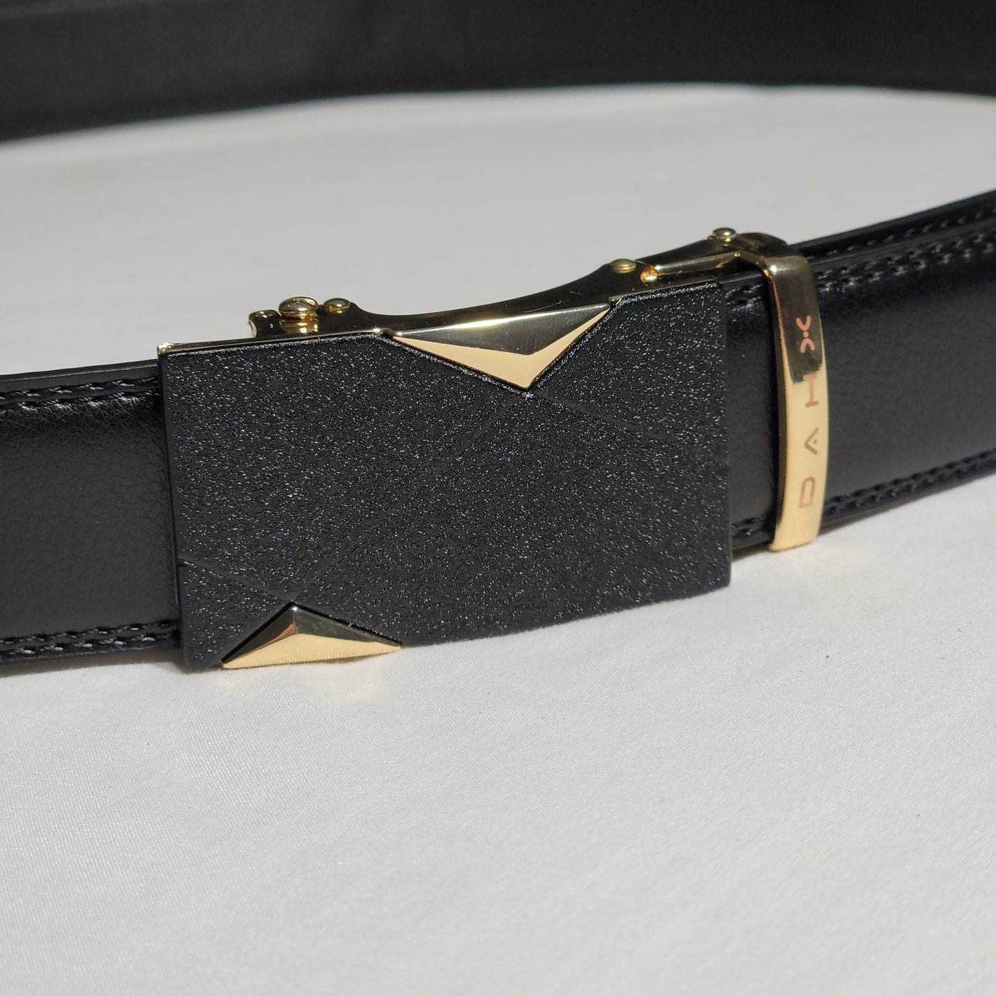 Automatic Buckle Ratchet Pu Genuine leather belts